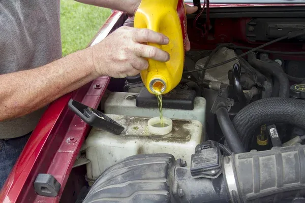 Coolant flushing
