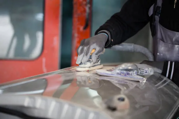 car Sand Blasting